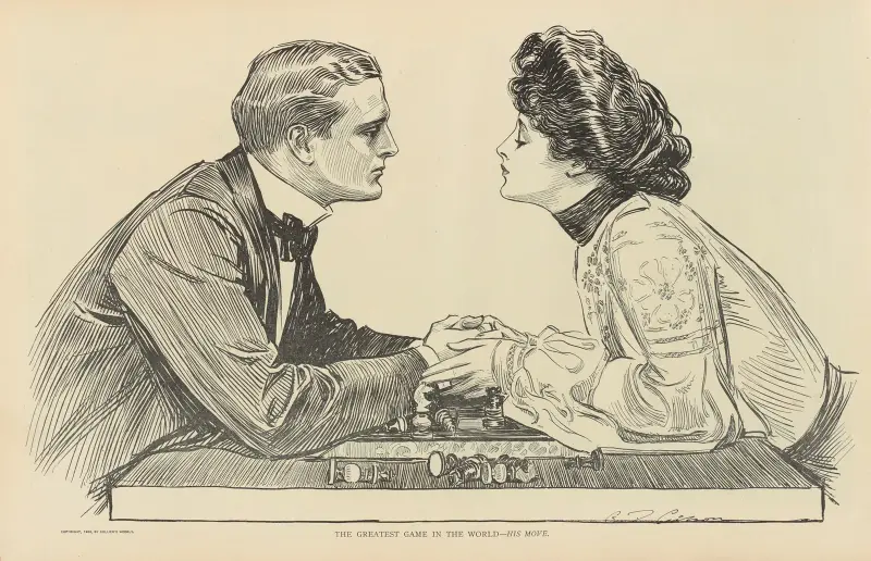 Det största spelet i världen – hans drag av Charles Dana Gibson