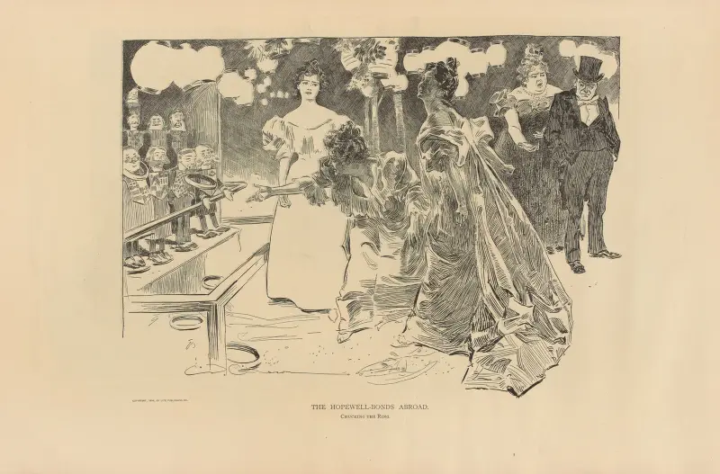 The Hopewell-Bonds abroad av Charles Dana Gibson