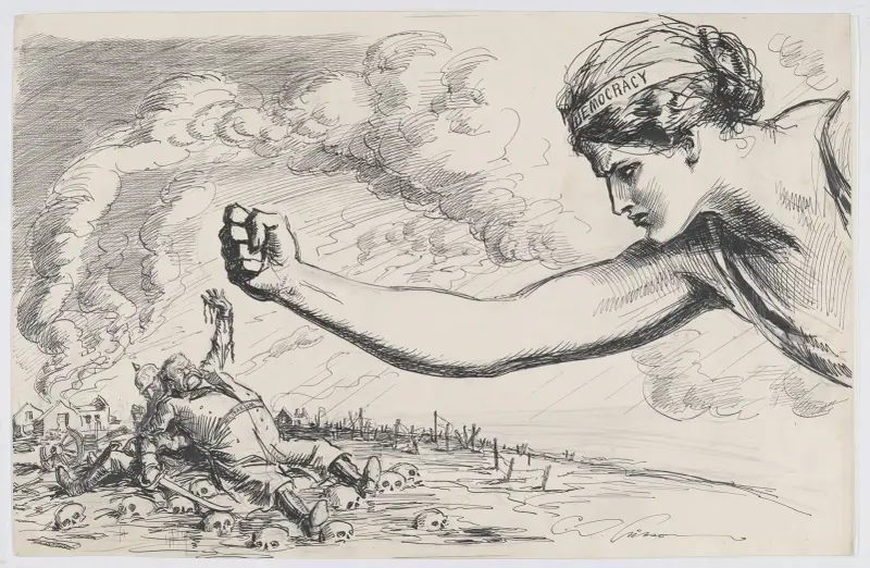 The last blow av Charles Dana Gibson