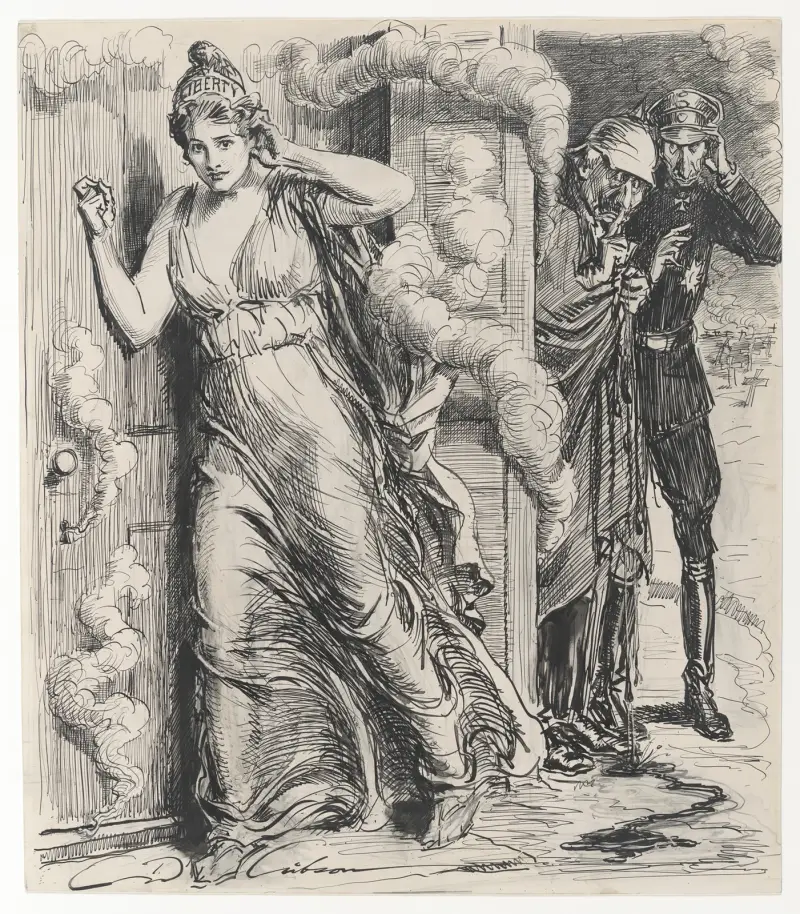 The Liberty loan at everyman’s door av Charles Dana Gibson
