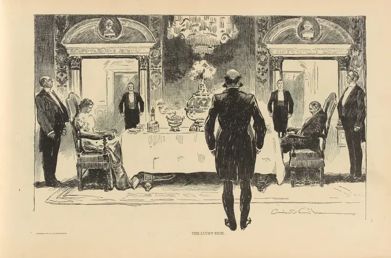 The lucky rich av Charles Dana Gibson