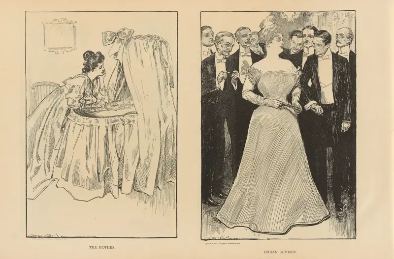 Modern. Indian summer av Charles Dana Gibson