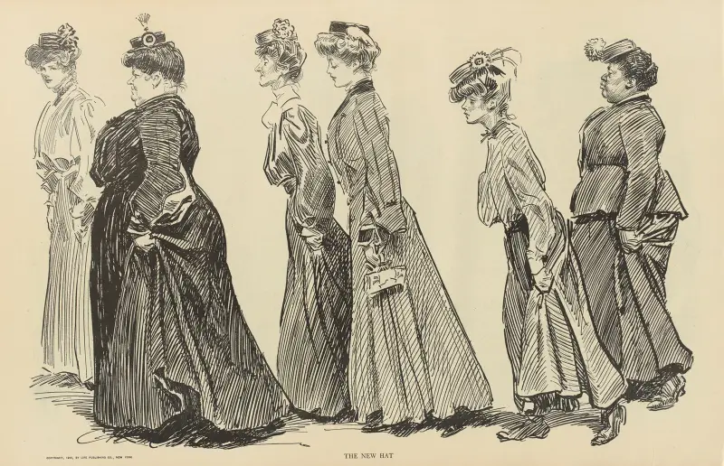 Den nya hatten av Charles Dana Gibson
