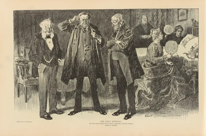 Nästa morgon av Charles Dana Gibson