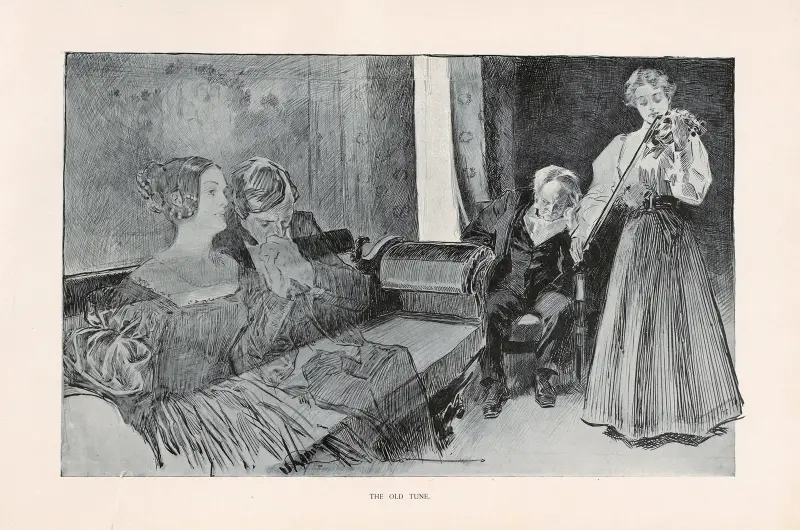 Den gamla melodin av Charles Dana Gibson