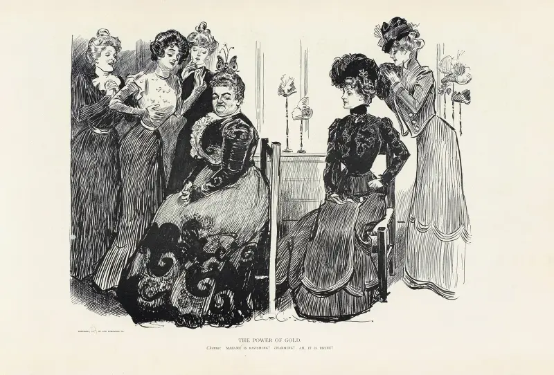 Guldets makt av Charles Dana Gibson
