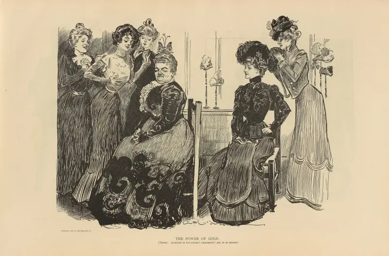 Guldets makt av Charles Dana Gibson