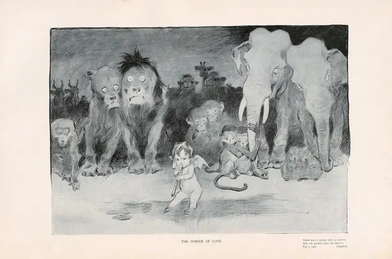Kärlekens kraft av Charles Dana Gibson
