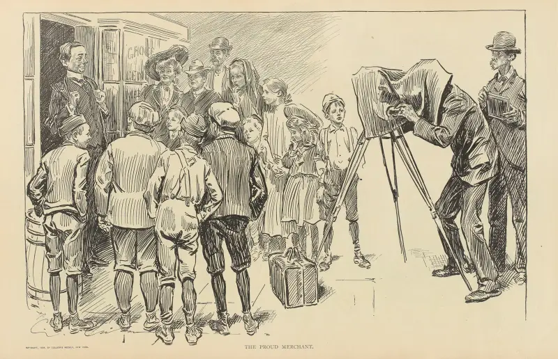 Den stolte köpmannen av Charles Dana Gibson