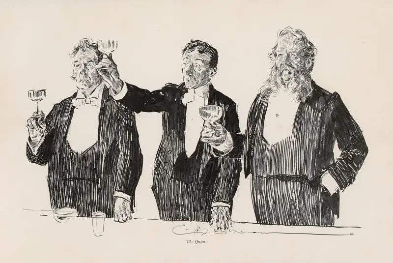 Drottningen av Charles Dana Gibson