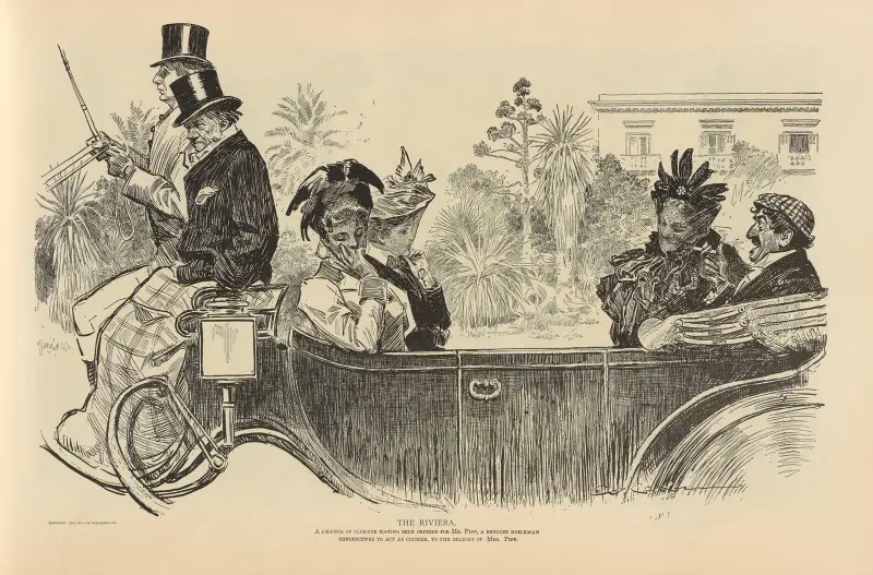 Rivieran av Charles Dana Gibson