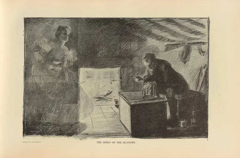 The spirit of the Klondike av Charles Dana Gibson