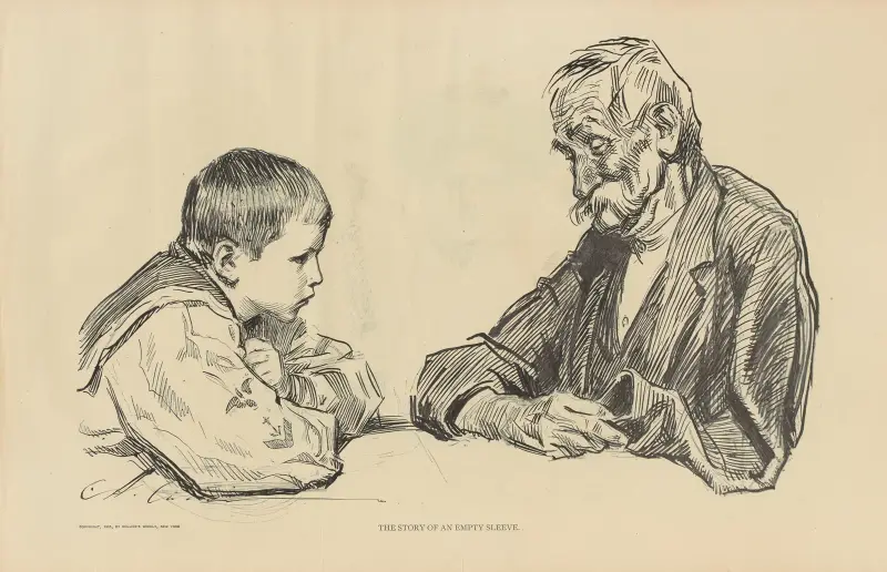 Historia pustego rękawa, Charles Dana Gibson