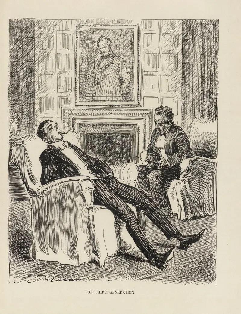 Den tredje generationen av Charles Dana Gibson