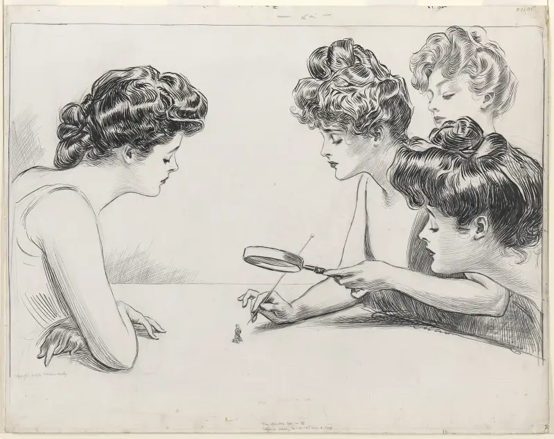 Det svagare könet. II av Charles Dana Gibson