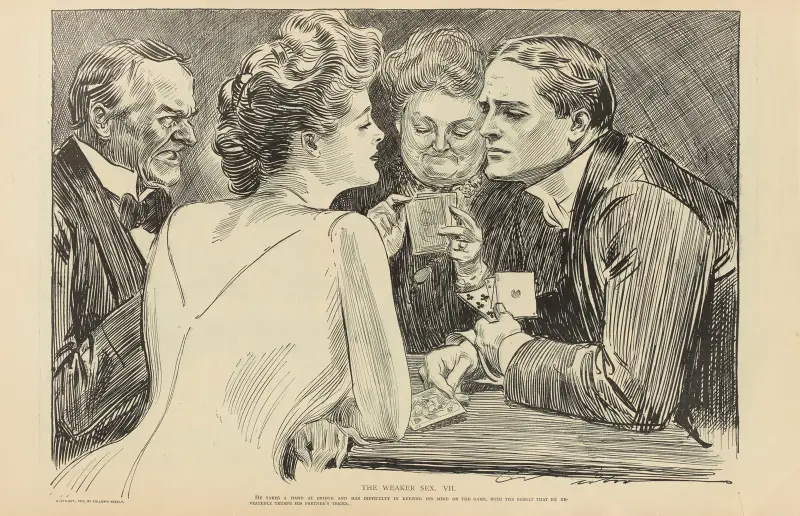 The weaker sex.—VII av Charles Dana Gibson