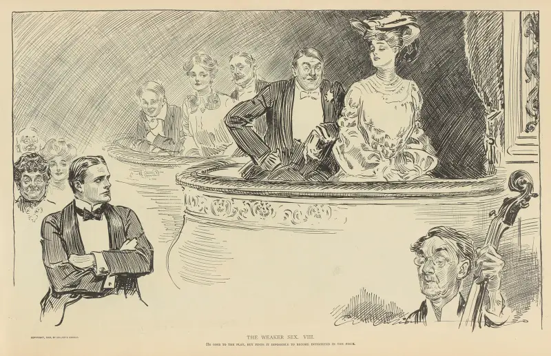 Det svagare könet.–VIII av Charles Dana Gibson