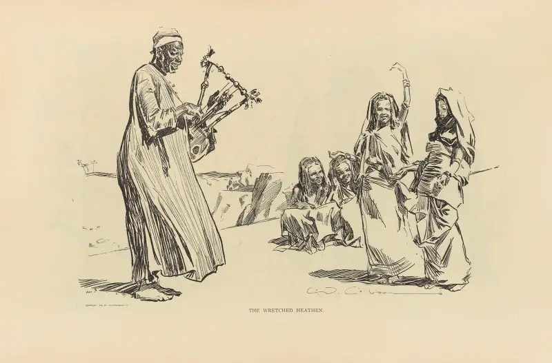 Den eländiga hedningen av Charles Dana Gibson
