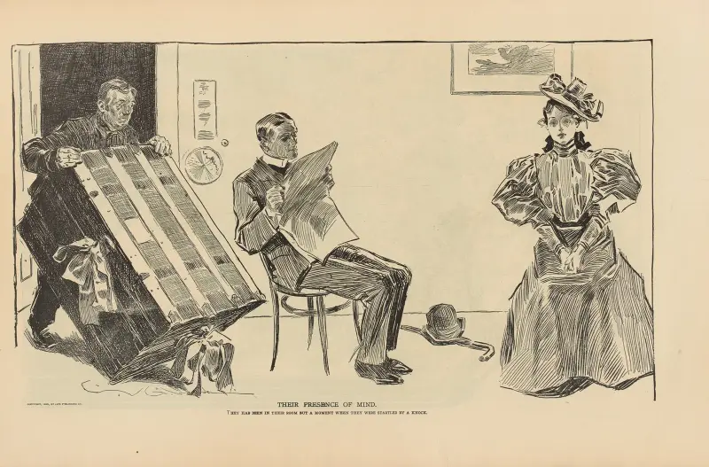 Their presence of mind av Charles Dana Gibson