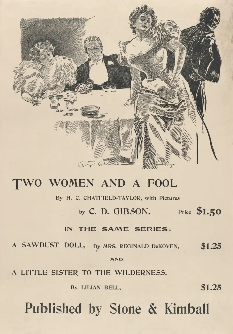 Två kvinnor och en dåre av Charles Dana Gibson