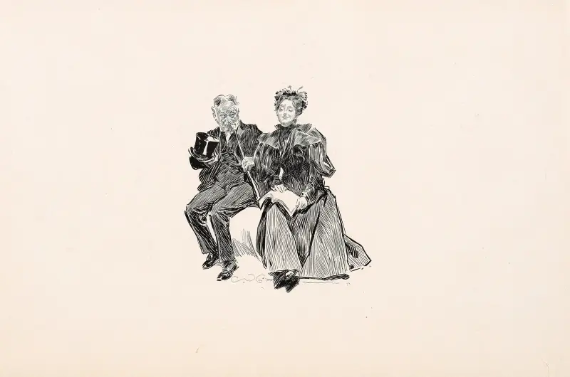 Ohne Titel, 1896 – Nr. 5 von Charles Dana Gibson