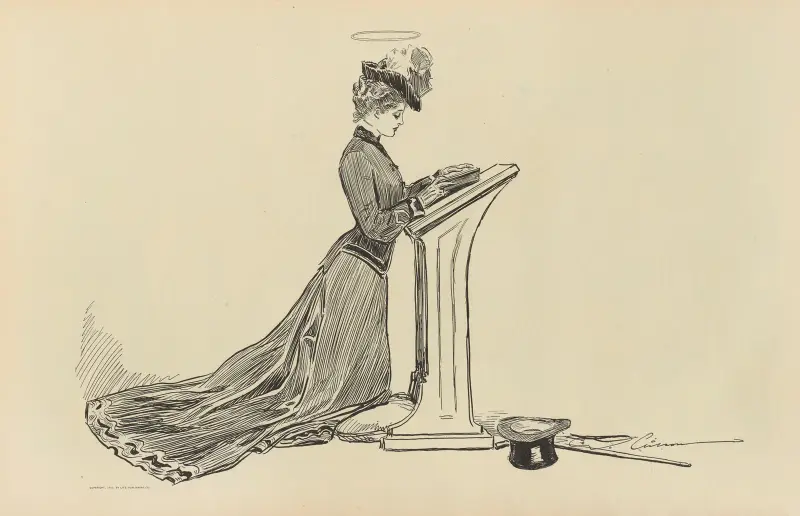 Untitled av Charles Dana Gibson