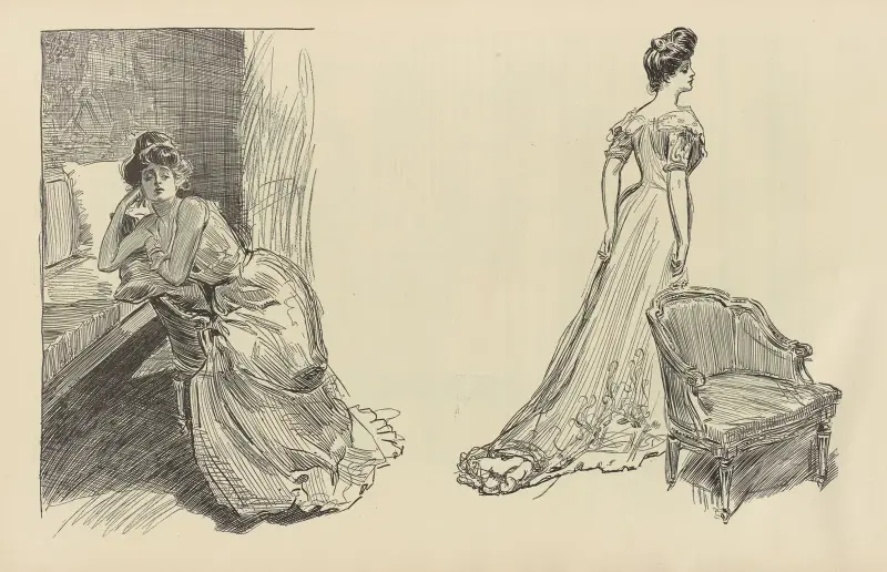 Ohne Titel, 1900 – Nr. 5 von Charles Dana Gibson