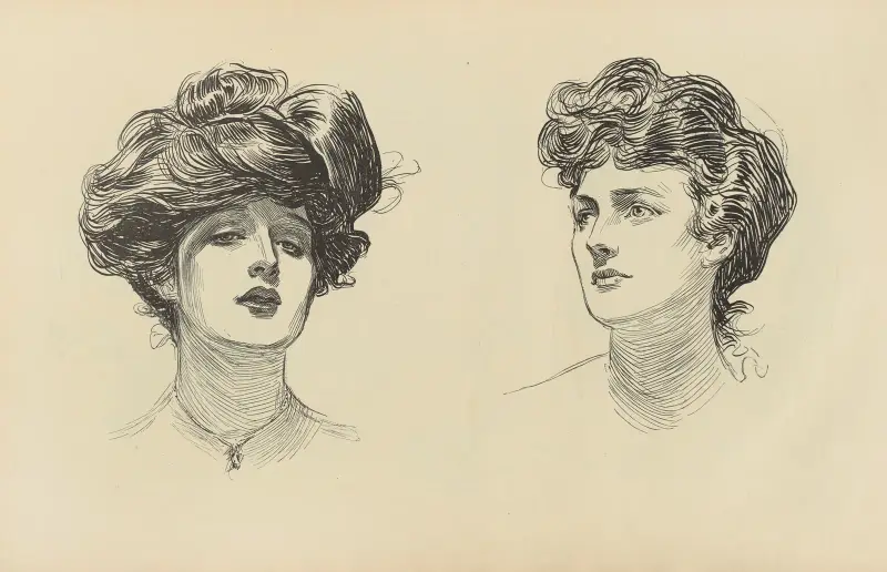 Ohne Titel, 1900 – Nr. 7 von Charles Dana Gibson