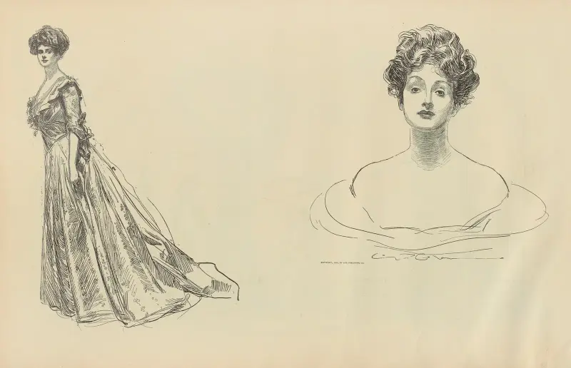 Untitled av Charles Dana Gibson