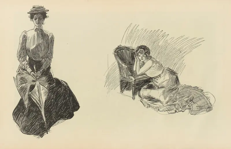 Untitled av Charles Dana Gibson