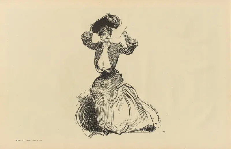 Ohne Titel, 1900 von Charles Dana Gibson