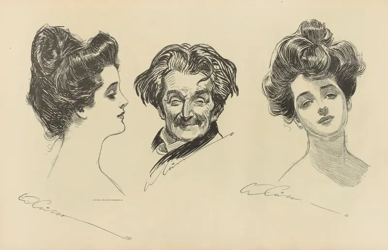 Untitled av Charles Dana Gibson