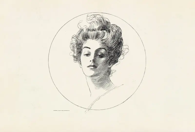Untitled av Charles Dana Gibson