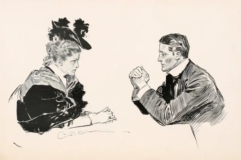 Untitled av Charles Dana Gibson