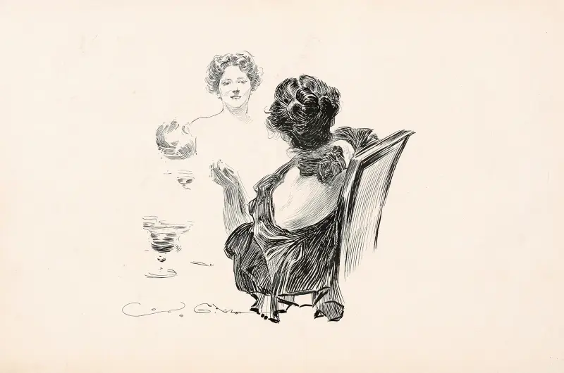 Ohne Titel, 1896 – Nr. 2 – Nr. 2 von Charles Dana Gibson