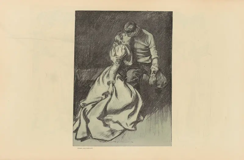 Ohne Titel, 1893 – Nr. 4 – Nr. 2 von Charles Dana Gibson