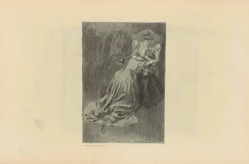 Ohne Titel, 1893 – Nr. 6 – Nr. 2 von Charles Dana Gibson