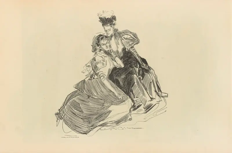 Untitled av Charles Dana Gibson