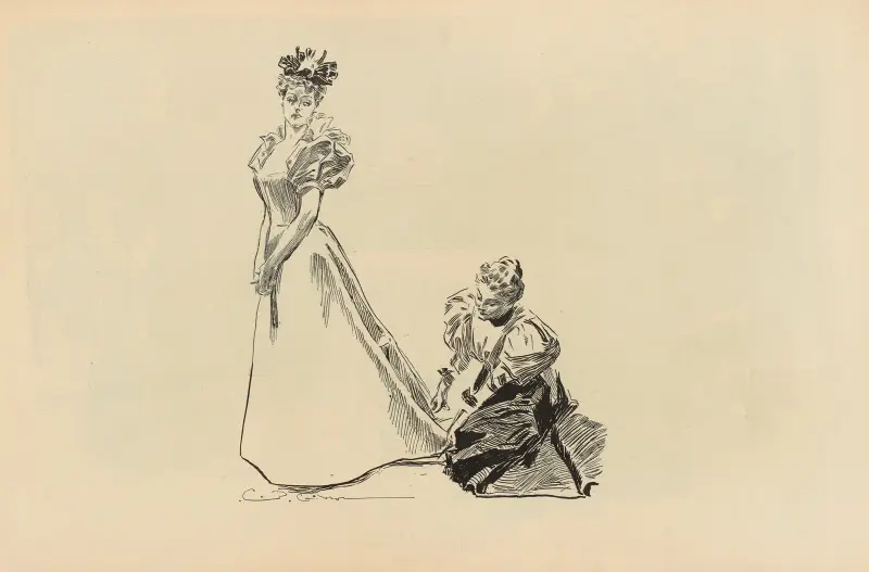 Ohne Titel, 1893 – Nr. 15 von Charles Dana Gibson