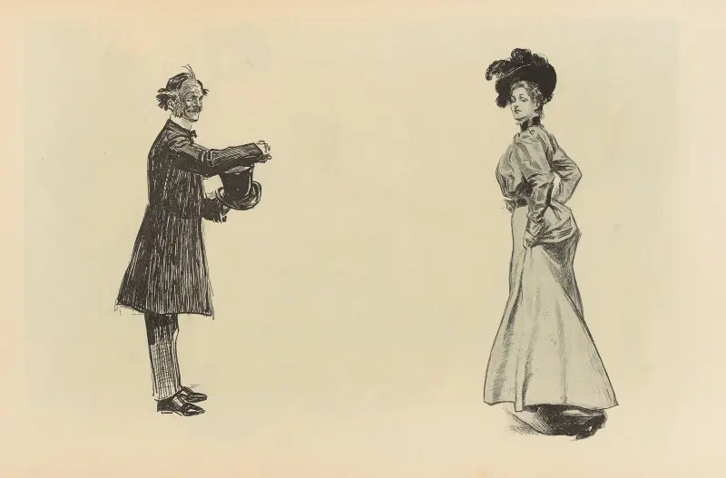 Ohne Titel, 1893 – Nr. 19 von Charles Dana Gibson