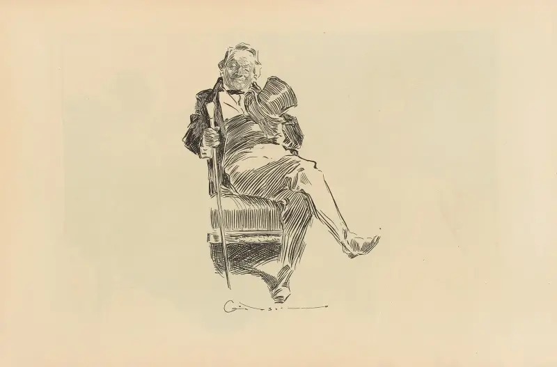 Ohne Titel, 1893 – Nr. 10 – Nr. 2 von Charles Dana Gibson