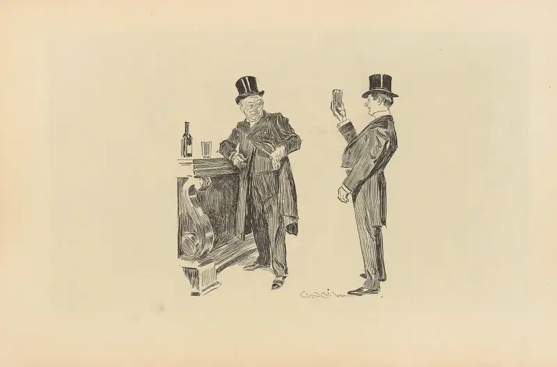 Ohne Titel, 1893 – Nr. 33 von Charles Dana Gibson