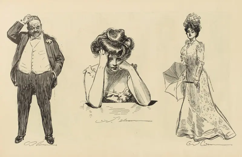Untitled av Charles Dana Gibson
