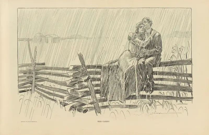 Who cares av Charles Dana Gibson
