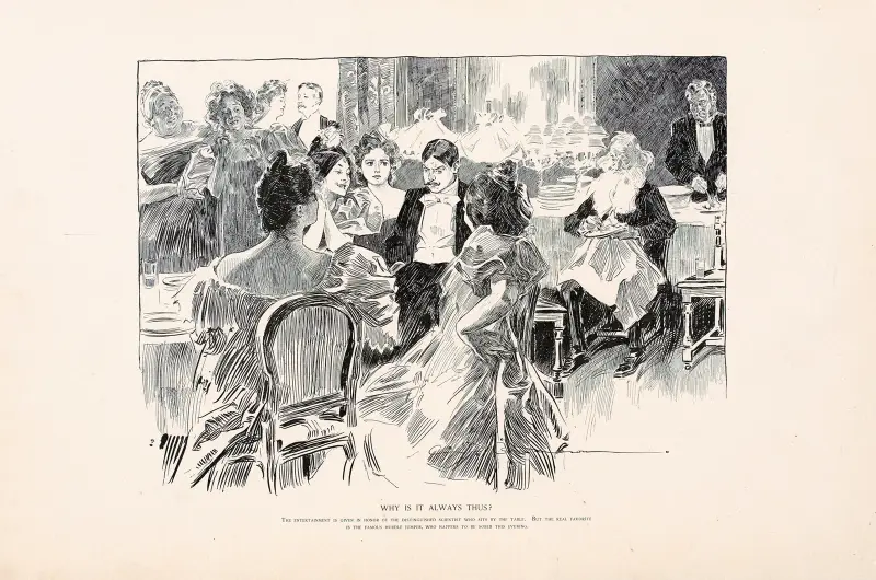 Why is it always thus av Charles Dana Gibson