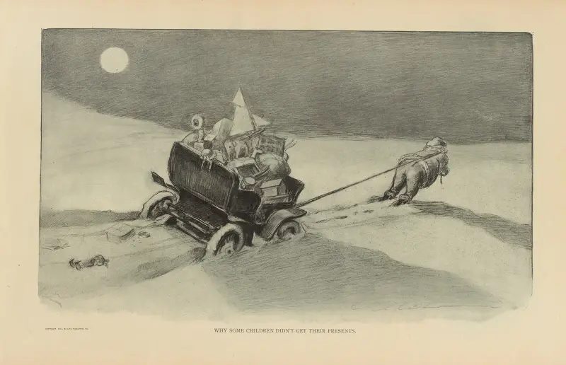 Why some children didn’t get their presents av Charles Dana Gibson