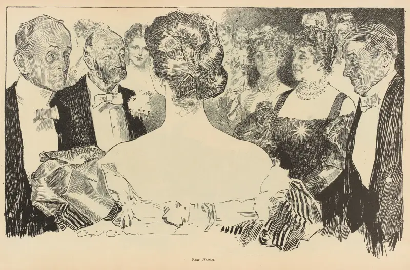 Your Hostess av Charles Dana Gibson