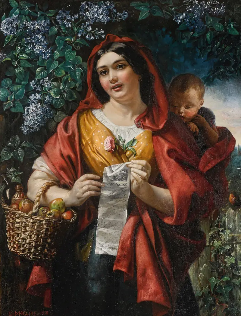 Der Balladenverkäufer von Daniel Maclise