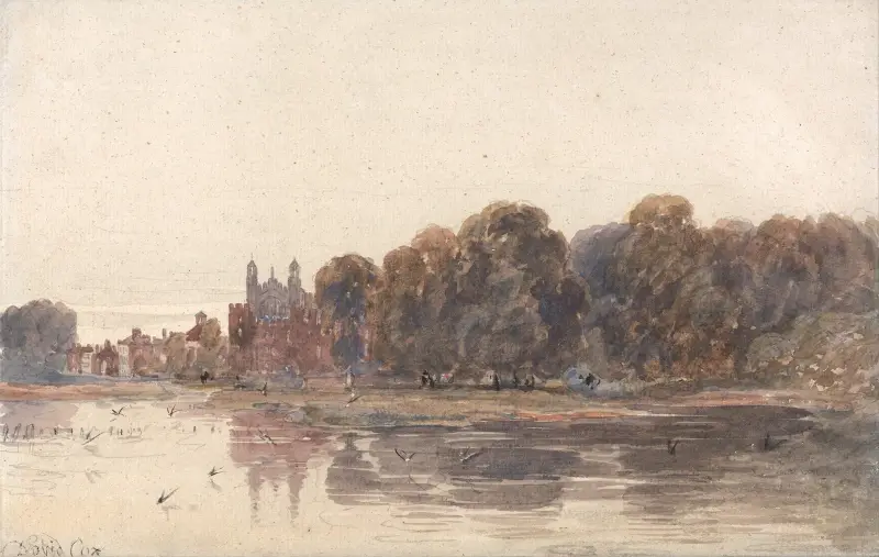 Eton od Temže, David Cox