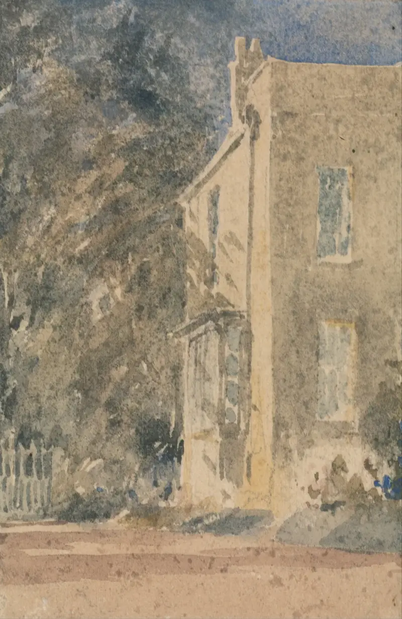 Greenfield House av David Cox